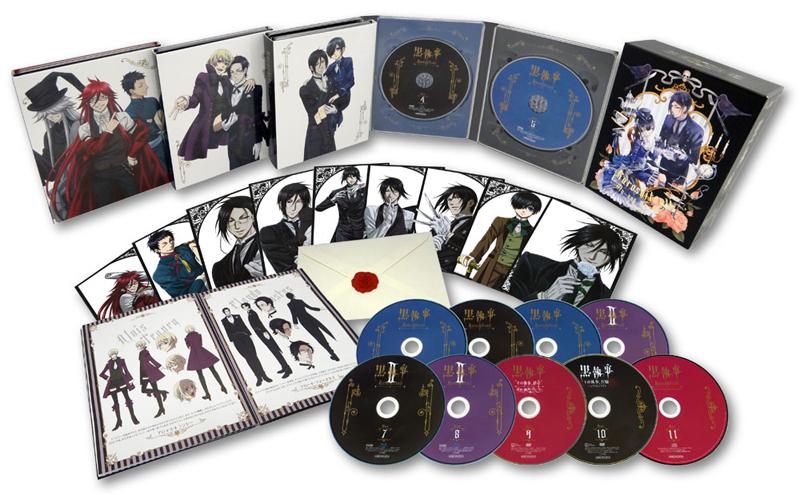 【Blu-ray】黒執事 Blu-ray Disc BOX 完全生産限定版