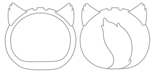 グッズ カバーホルダー おまんじゅうにぎにぎマスコット きぐるみケース いぬ ホワイト アニメイト