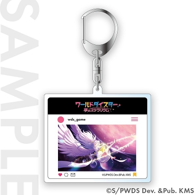 【グッズ-キーホルダー】ワールドダイスター 夢のステラリウム アクリルキーホルダー 新妻 八恵