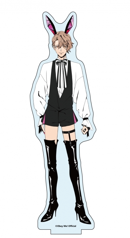 グッズ スタンドポップ Obey Me アクリルフィギュア アスモデウス バニーボーイ Ver アニメイト