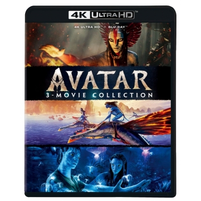 【Blu-ray】映画 アバター:4K UHD 3ムービー・コレクション <4K UHD + ブルーレイ/9枚組>