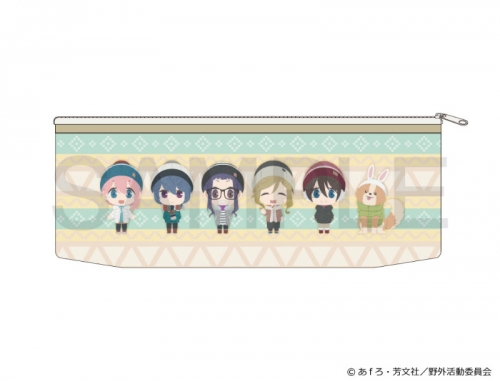 グッズ ペンケース Tvアニメ ゆるキャン ふわぽにシリーズ ペンケース アニメイト