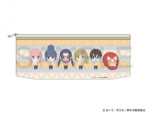 グッズ ペンケース Tvアニメ ゆるキャン ふわぽにシリーズ ペンケース アニメイト