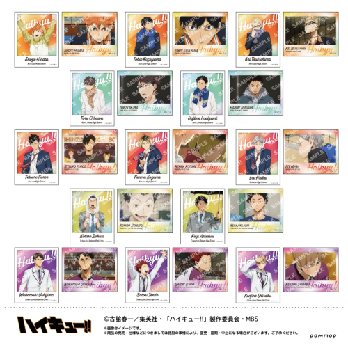 グッズ ステッカー ハイキュー フォト風メタルステッカーコレクション アニメイト グッズ ステッカー ハイキュー フォト風メタルステッカーコレクション アニメイト