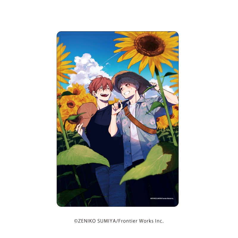 【グッズ-ポーチ】かわにさざなみ キャラクリアケース 03 公式イラストB(公式イラスト)