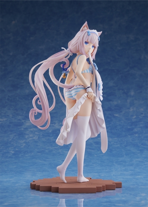 美少女フィギュア】ネコぱら バニラ ～着替えのひと時～ 1/7 完成品 