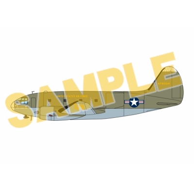 【プラモデル】アメリカ空軍 C-46D 輸送機 第437輸送航空団 1/144