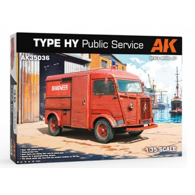 【プラモデル】タイプ HY 公共サービスカー 1/35
