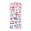 【グッズ-シール】サンリオキャラクターズ キラキラマシュマロシール 平成ファンシー/ハローキティの画像