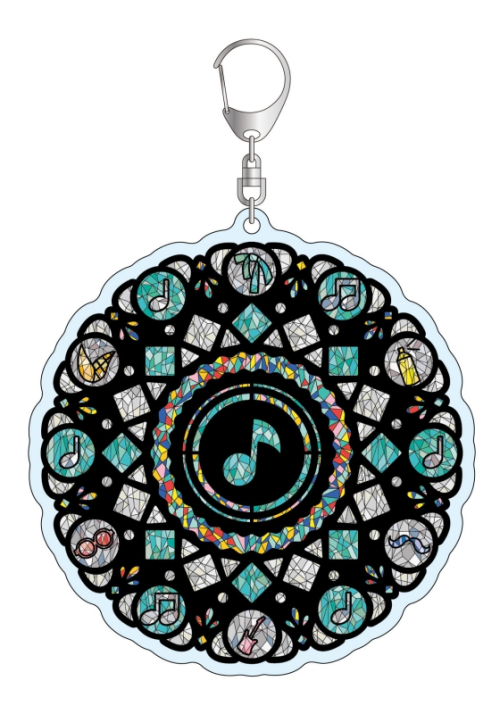 グッズ キーホルダー プロジェクトセカイ カラフルステージ Feat 初音ミク ステンドグラスデザインキーホルダー バーチャル シンガー アニメイト