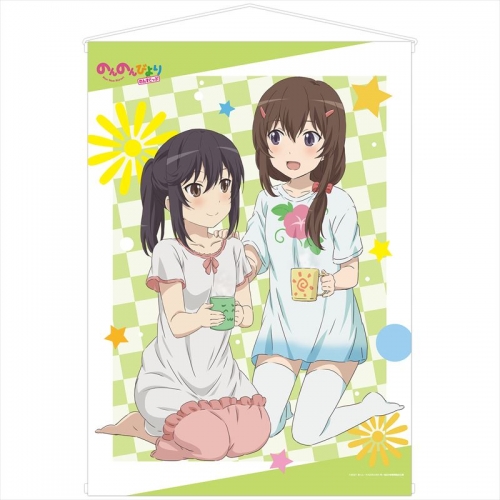 グッズ タペストリー のんのんびより のんすとっぷ B2タペストリー アニメイト