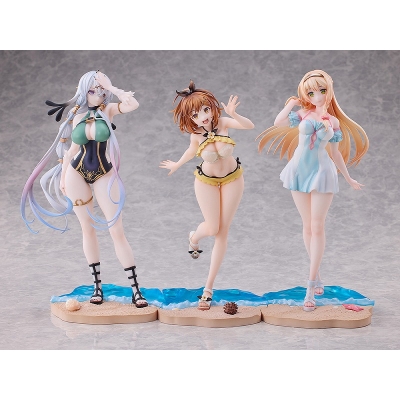 【美少女フィギュア】TVアニメ『ライザのアトリエ ~常闇の女王と秘密の隠れ家~』 ライザ&クラウディア&リラ 水着 Ver. セット 1/7 完成品フィギュア