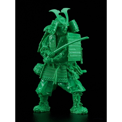 【プラモデル】PLAMAX 鎌倉時代の鎧武者 緑の装 Green color edition 1/12