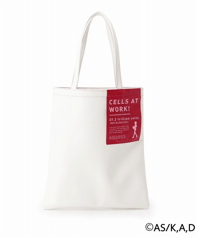 【グッズ-バッグ】はたらく細胞 サブバッグ(赤血球) 【PLATINUM AURA】