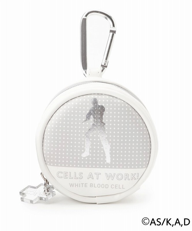 【グッズ-ポーチ】はたらく細胞 マルチケース (白血球) 【PLATINUM AURA】