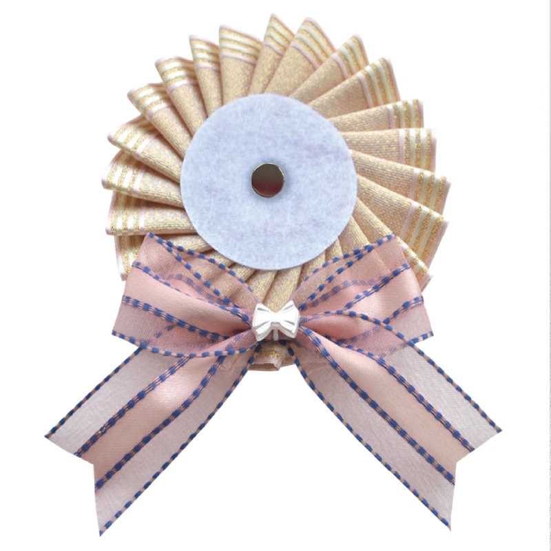 【グッズ-マグネット】ノンキャラオリジナル マグネット痛ロゼット ピンク【G.triGer】