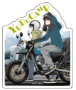 【グッズ-ステッカー】『ゆるキャン△』10周年記念展 『ゆるキャン△』防水ステッカー <E>の画像