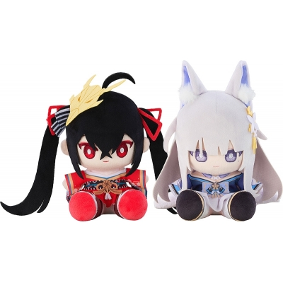 【グッズ-ぬいぐるみ】アズールレーン 大鳳&信濃 プニプニ ぬいぐるみ【特典付】