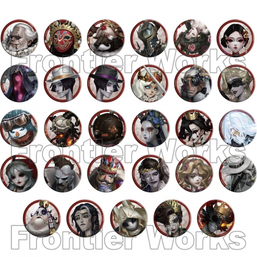グッズ-バッチ】Identity V 真髄メモリアル トレーディング缶バッジ 