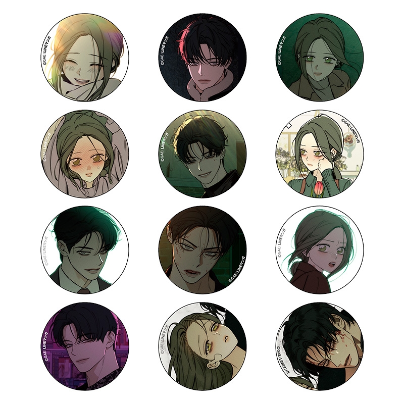 [Good-Batch] Tears on Dead Flowers Hologram Badge