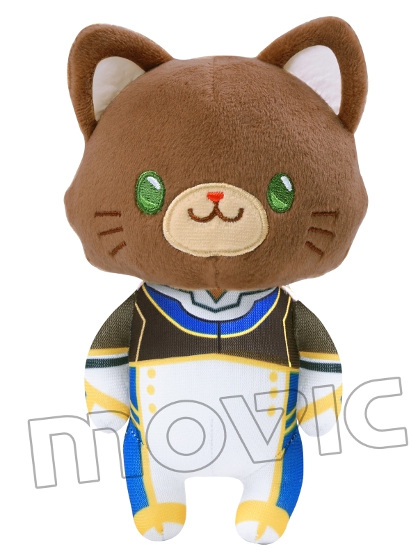 【グッズ-キーホルダー】コードギアス 復活のルルーシュ withCATアイマスク付きぬいぐるみキーホルダー/スザク