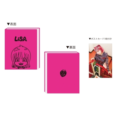 【グッズ(音楽)】ファイル LiSA/ポストカードファイル ポストカード付き