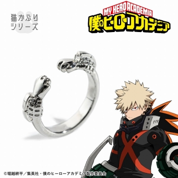グッズ-イヤリング】僕のヒーローアカデミア 爆豪勝己 イヤカフリング 