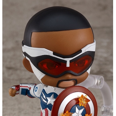 【アクションフィギュア】ファルコン&ウィンター・ソルジャー ねんどろいど キャプテン・アメリカ (サム・ウィルソン) DX