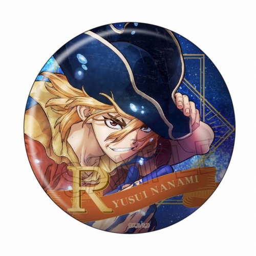 グッズ-バッチ】Dr.STONE ヴィンテージシリーズ 缶バッジ 七海龍水  