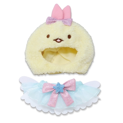 【グッズ-ぬい服】すみっコぐらし プラッシュコスチューマー えびてんのしっぽ (M)