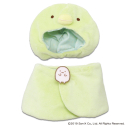 【グッズ-ぬい服】すみっコぐらし プラッシュコスチューマー ぺんぎん? (M)の画像