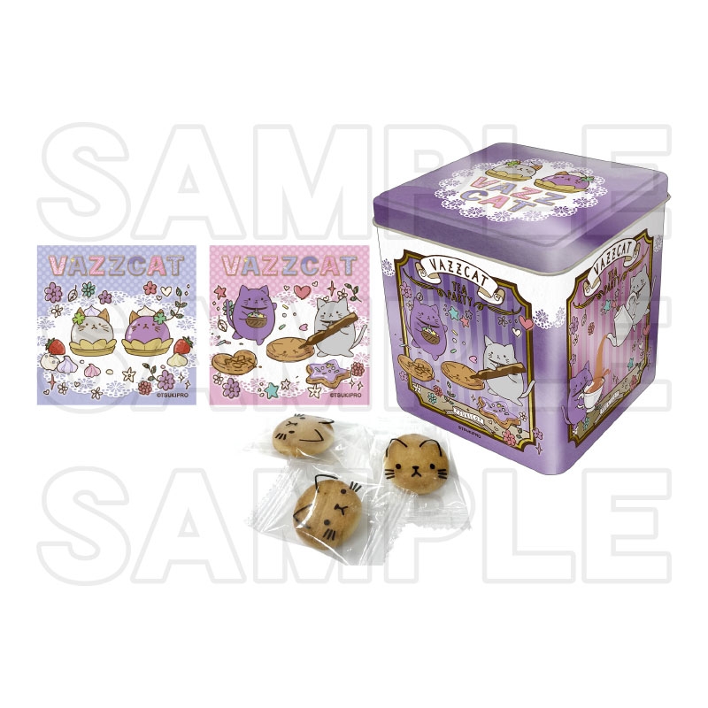 【グッズ-食品】VAZZROCK 缶入りクッキー VAZZCAT【再販】