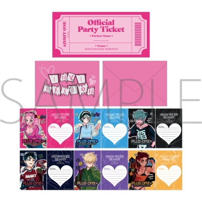【グッズ-セットもの】ALIEN STAGE インビテーションセット/Find your Plus One!