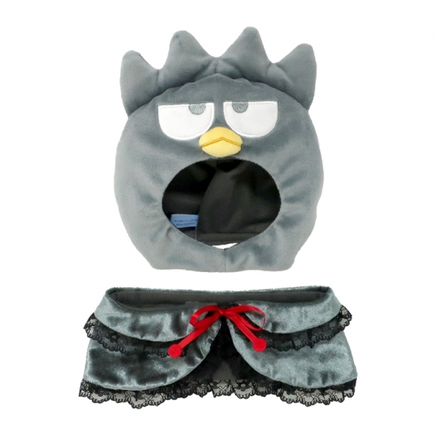 【グッズ-ぬい服】サンリオキャラクターズ プラッシュコスチューマー レースケープ バッドばつ丸 (L)
