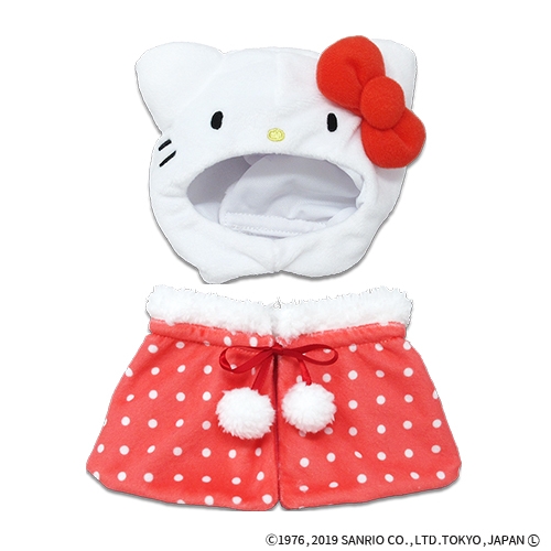 【グッズ-ぬい服】サンリオキャラクターズ プラッシュコスチューマー ハローキティ (M)