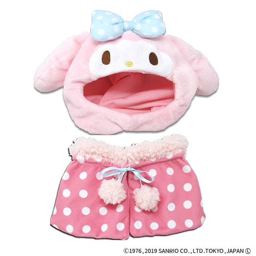 【グッズ-ぬい服】サンリオキャラクターズ プラッシュコスチューマー マイメロディ (L)