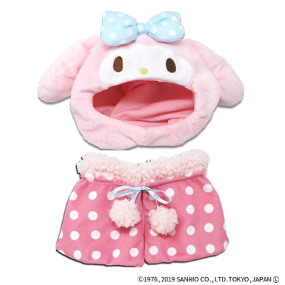 【グッズ-ぬい服】サンリオキャラクターズ プラッシュコスチューマー マイメロディ (L)