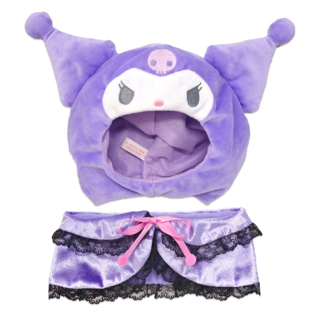 【グッズ-ぬい服】サンリオキャラクターズ プラッシュコスチューマー レースケープ クロミ (L)