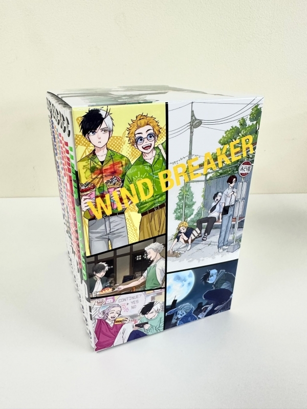 【コミック】WIND BREAKER1～10巻セット【収納BOX付き】