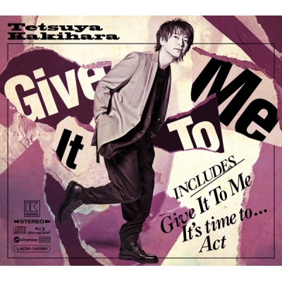 【音楽】柿原徹也 7thシングル「Give It To Me」 【豪華盤B】