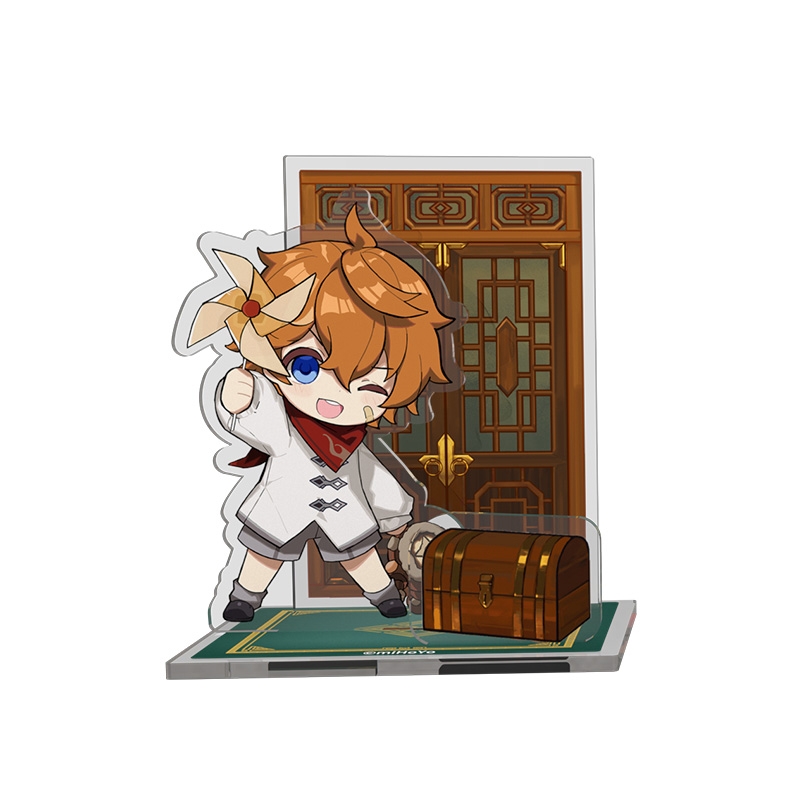 グッズ アパレル キャラクターアイテム グッズ スタンドポップ 原神 ミニアクリルスタンド 童夢奇珍シリーズ タルタリヤ アニメイト