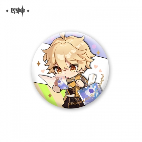 グッズ-バッチ】原神 Genshinn☆Fes 2021 in Shanghai ちびキャラ缶 