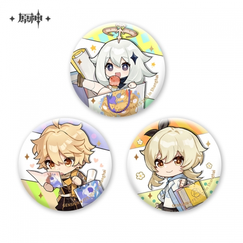 グッズ-バッチ】原神 Genshinn☆Fes 2021 in Shanghai ちびキャラ缶 
