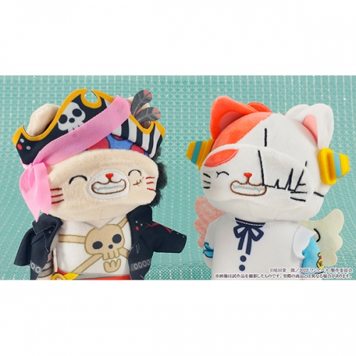 グッズ-キーホルダー】ONE PIECE withCAT アイマスク付きぬいぐるみ 