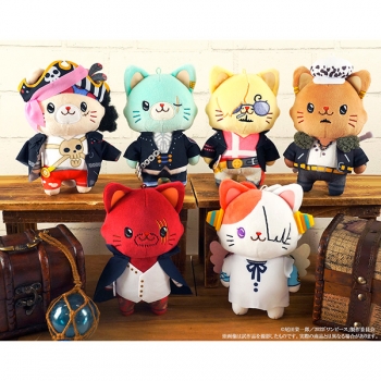 グッズ-キーホルダー】ONE PIECE withCAT アイマスク付きぬいぐるみ 