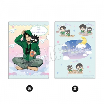 グッズ-クリアファイル】進撃の巨人×サンリオキャラクターズ4 A4クリア 