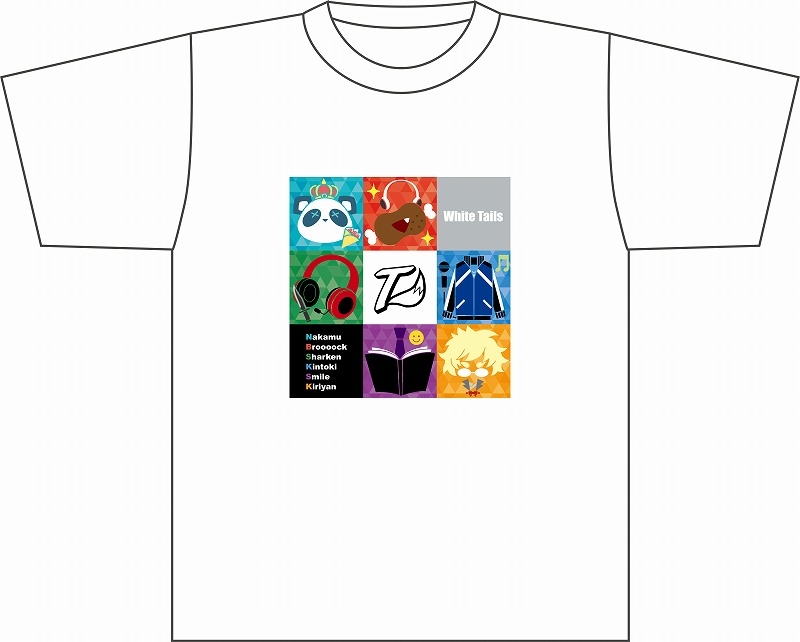 グッズ > アパレル > 【グッズ-Tシャツ】White Tails【ワイテルズ】 T 