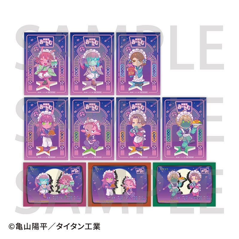 グッズ-バッチ】銀河特急 ミルキー☆サブウェイ【受注生産・同時通販 銀河特急 ミルキー☆サブウェイ カートとマックス アニメイト 特典 缶バッジ
