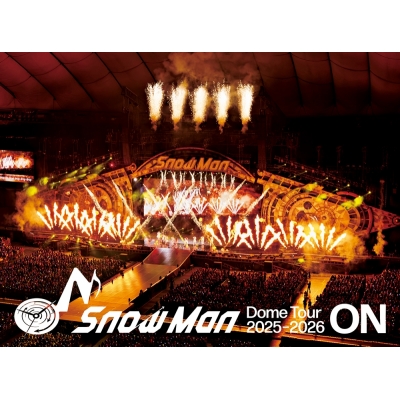 【DVD】Snow Man/Snow Man Dome Tour 2025-2026 ON 【DVD3枚組】初回盤DVD