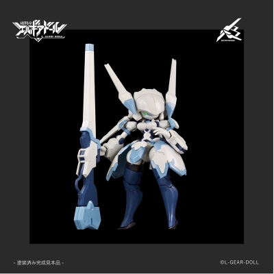 【プラモデル】HS(ヒロインスタイル)シリーズ 機界生命エルギアドール メカ娘 バスターメイデン ホワイト/パープル